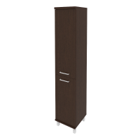 Шкаф высокий узкий правый First KSU-1.3(R) (венге Цаво)